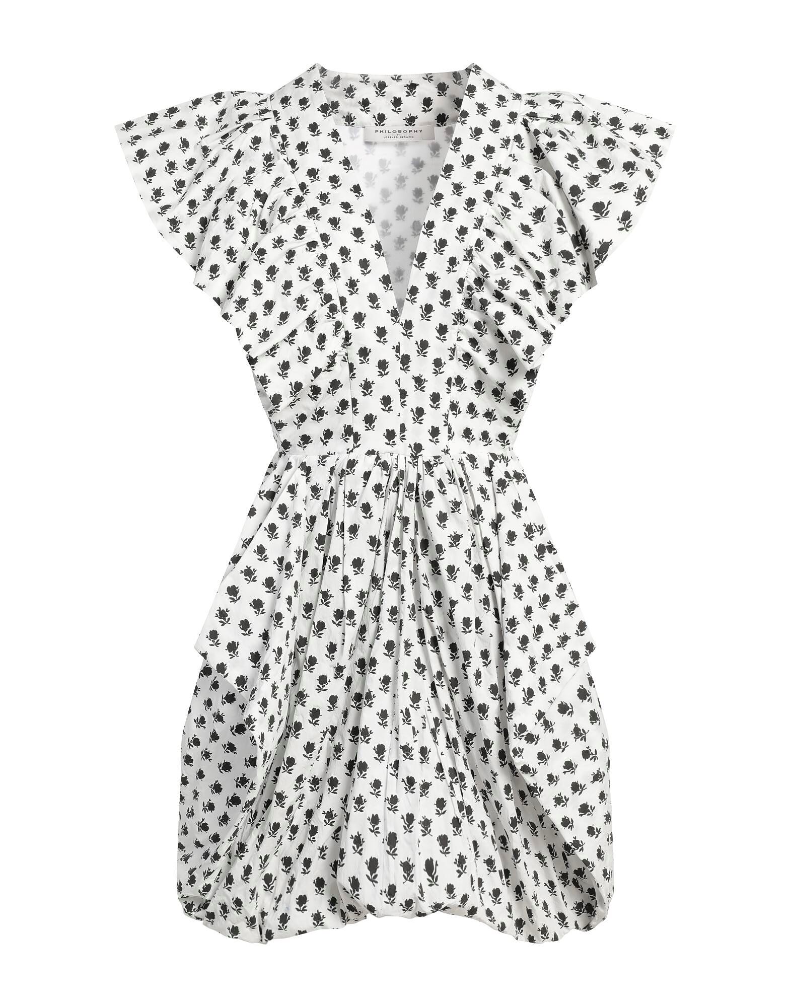 

Мини-платье Philosophy Di Lorenzo Serafini, белый