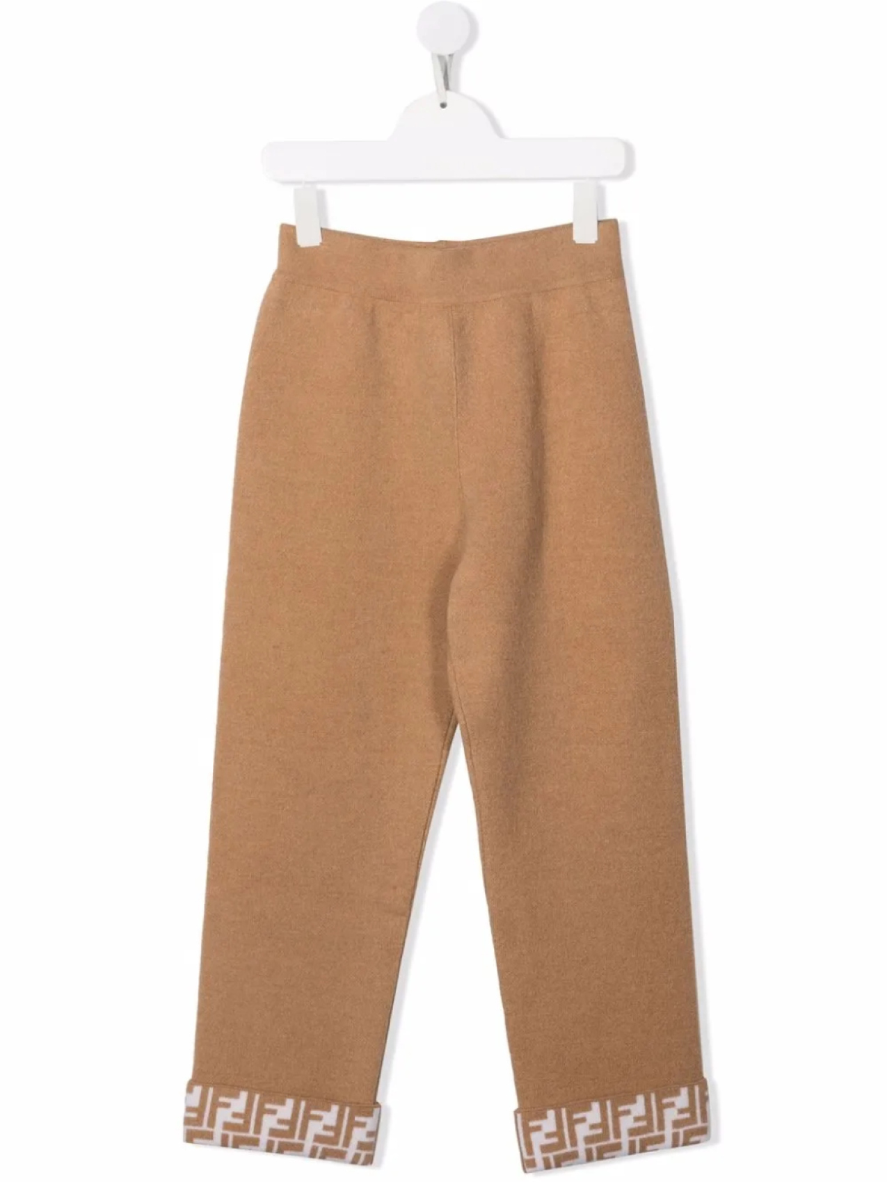 

Кашемировые брюки Fendi Kids, нейтральный