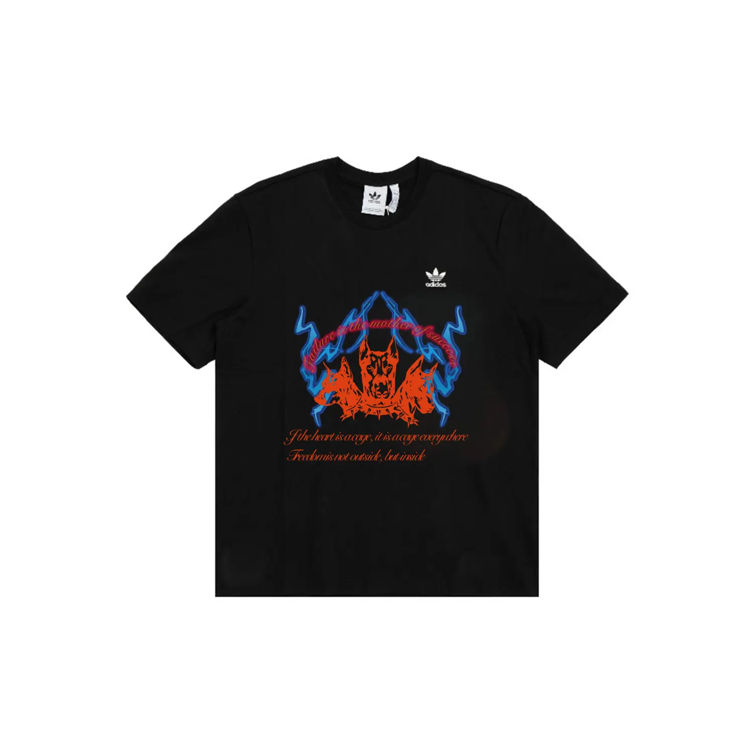 

Футболка унисекс черная Adidas Originals, черный