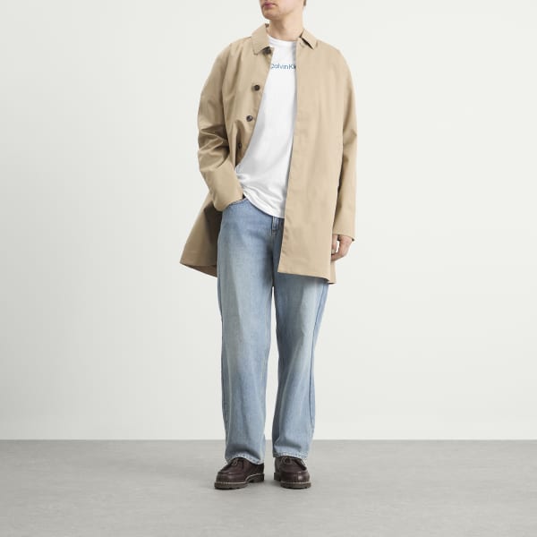 Футболка Calvin Klein Crew Neck, белый — фото 4