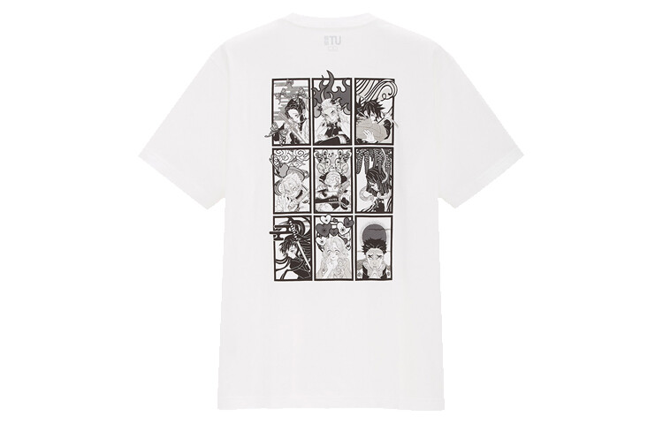 

UNIQLO Футболка унисекс, Белый