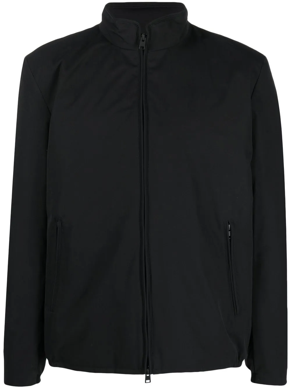 

Пуховик на молнии WOOLRICH, черный