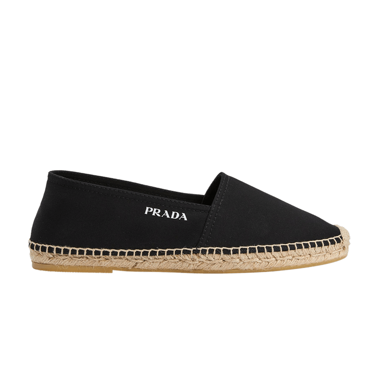 

Эспадрильи Prada Logo Espadrilles 'Black', черный