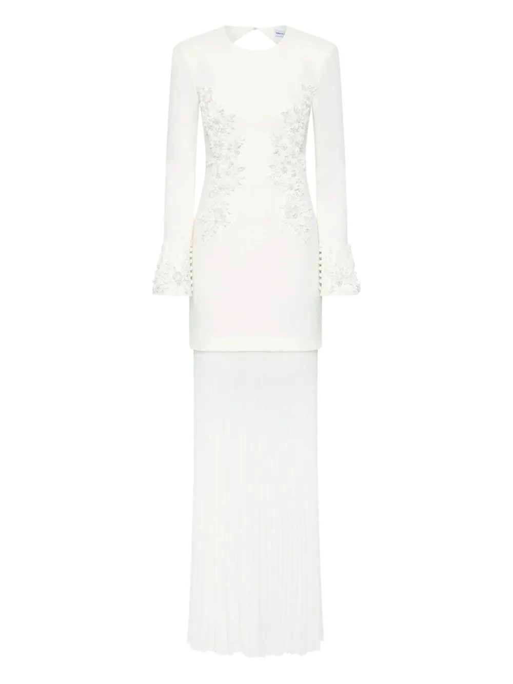

Платье макси Xanthe Rebecca Vallance, белый