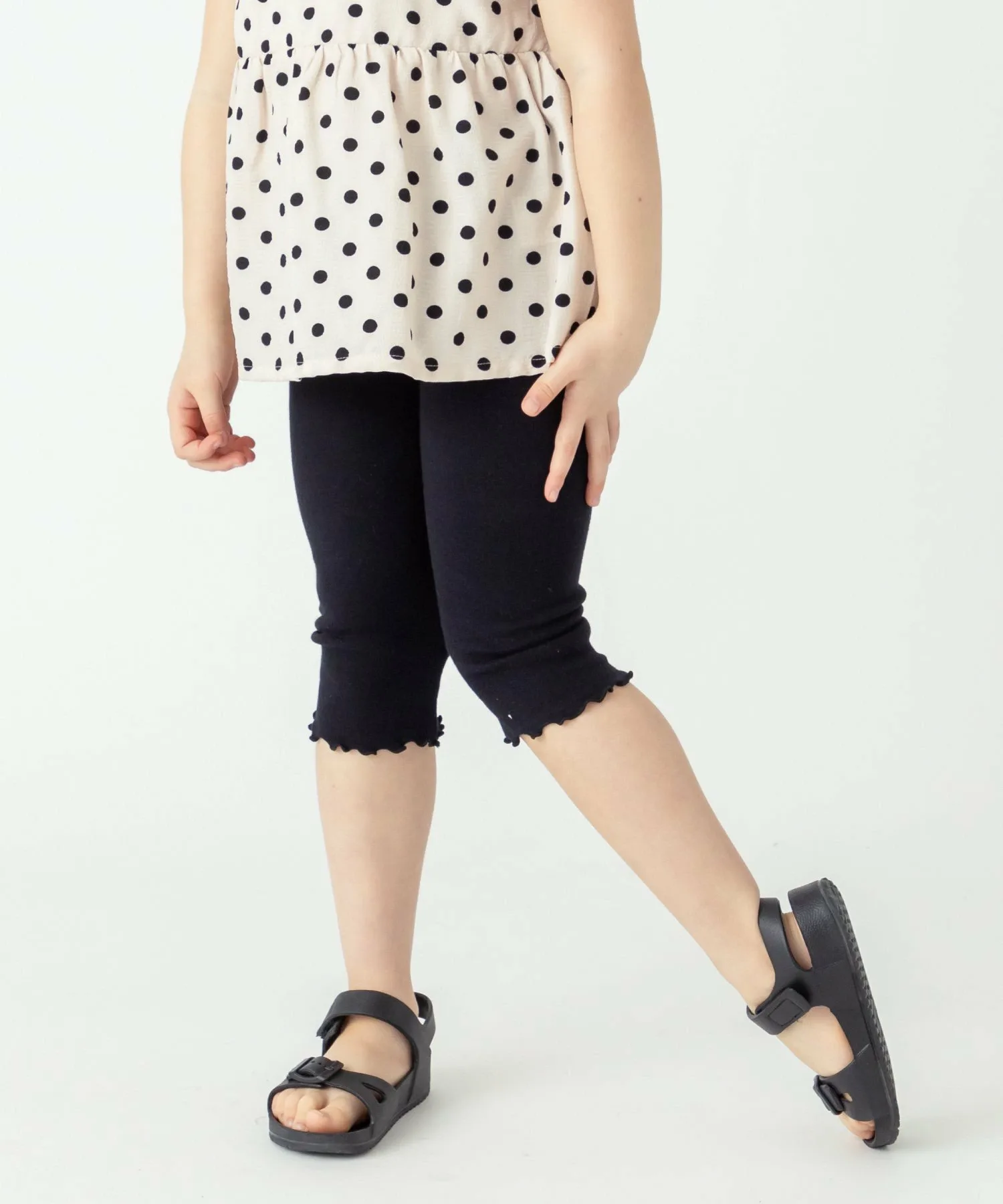6-дюймовые эластичные леггинсы Ever Closet, black