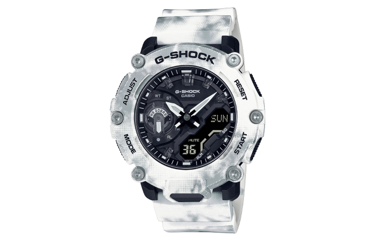 

CASIO G-Shock GA2200GC-7APR Белые часы GA-2200GC-7APR