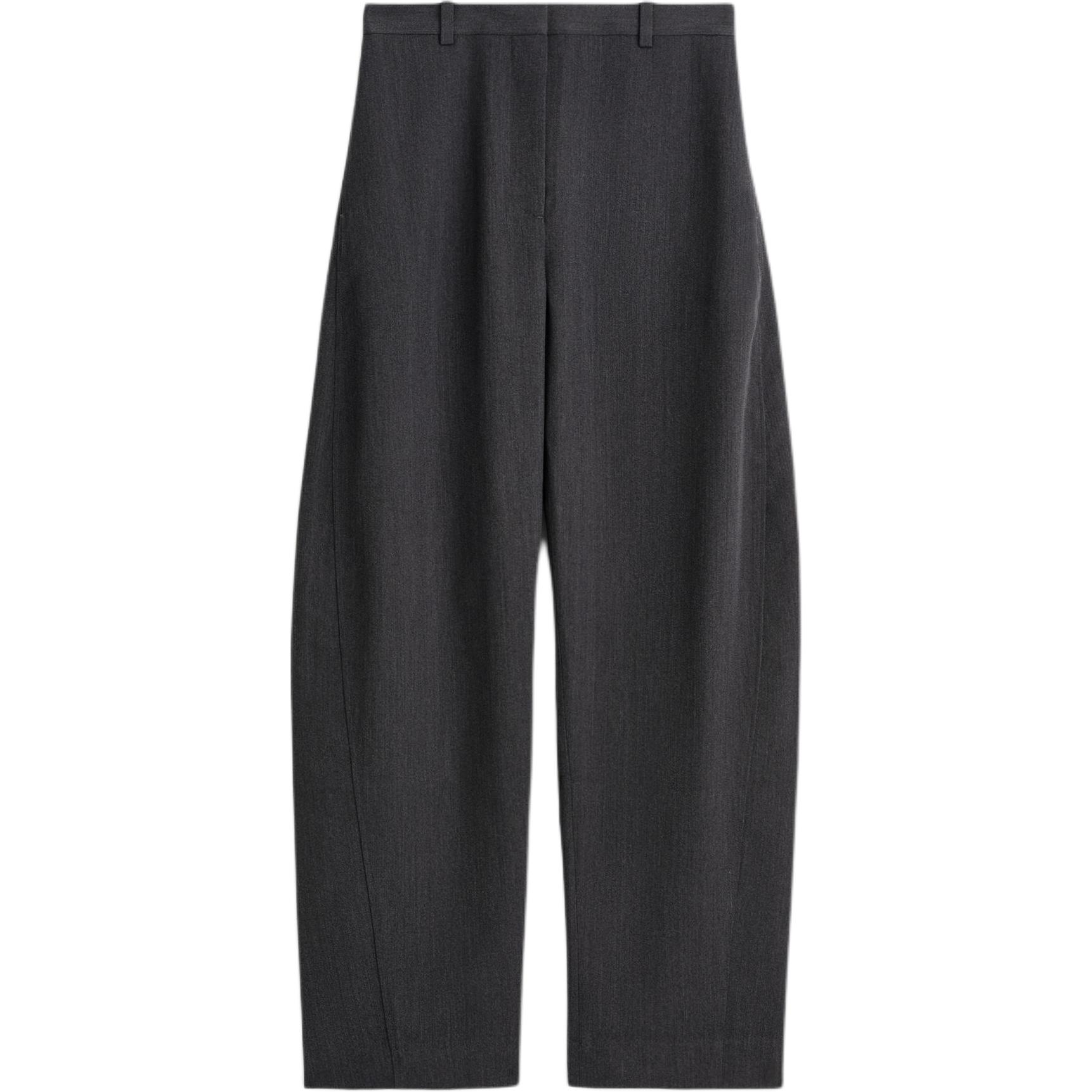 

Женские повседневные брюки charcoal black COS, серый черный