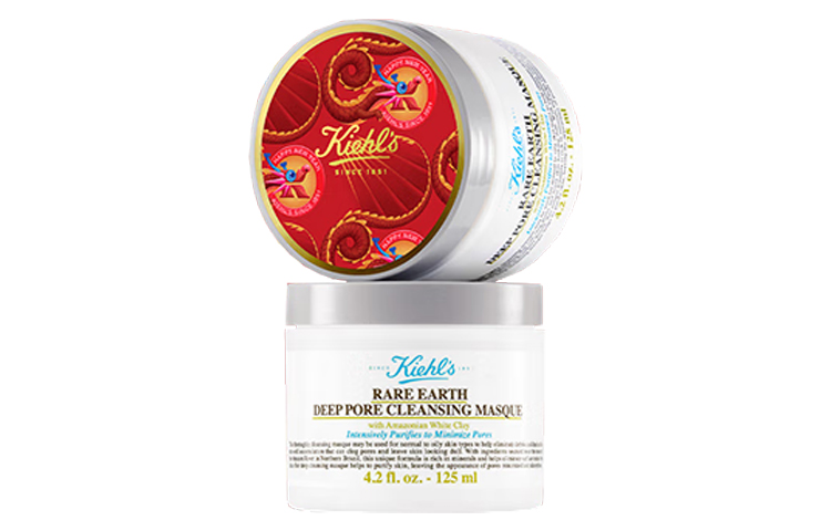 

Kiehl's Год Дракона Limited Edition Amazon White Clay маска для лица увлажняющая очищающая 125 мл