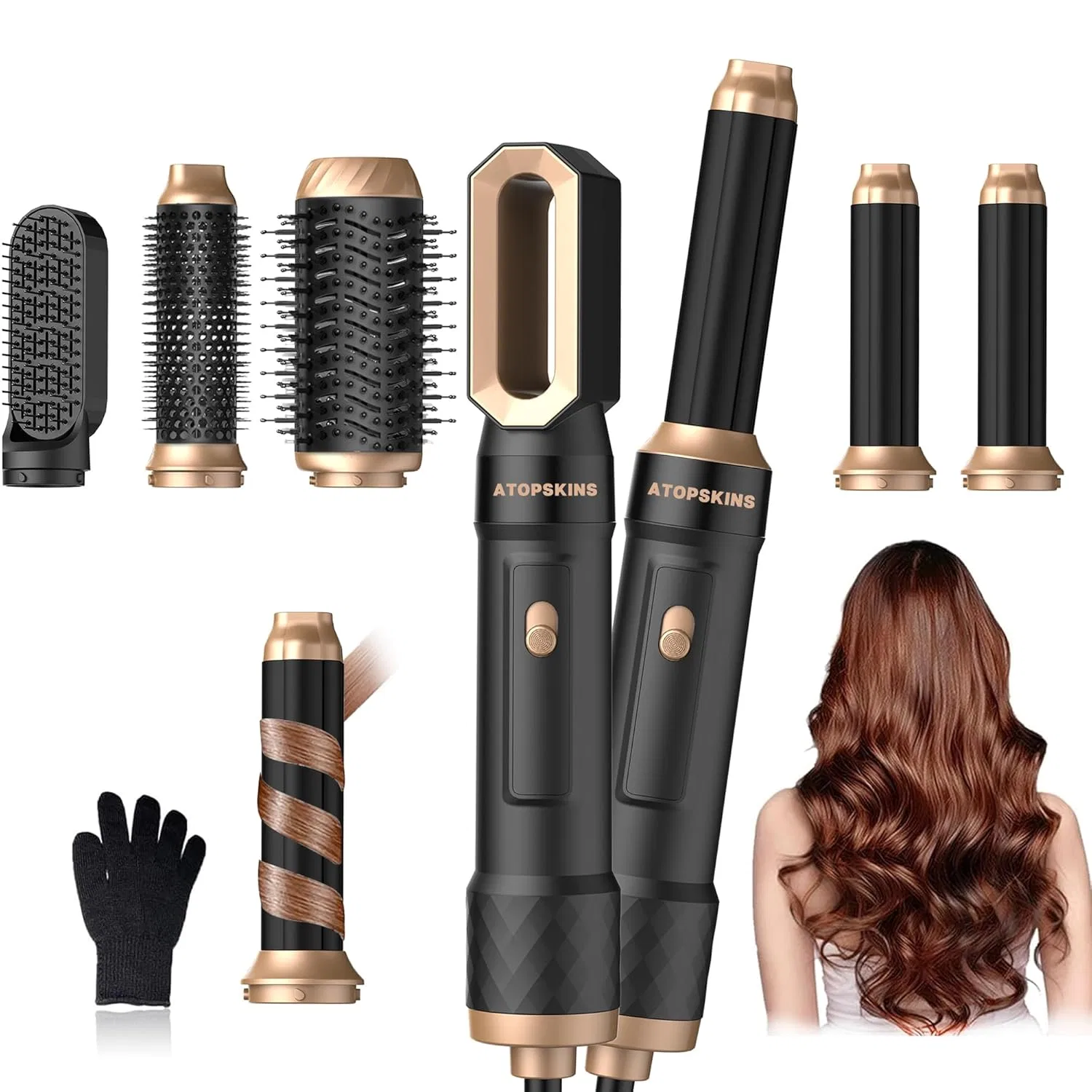 Набор для укладки волос 6 в 1 «Pro Airstyler» от Atopskins Atopskins