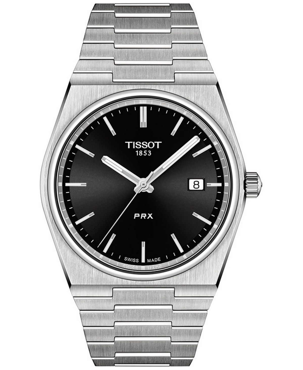 

Мужские швейцарские часы PRX с браслетом из нержавеющей стали, 40 мм Tissot