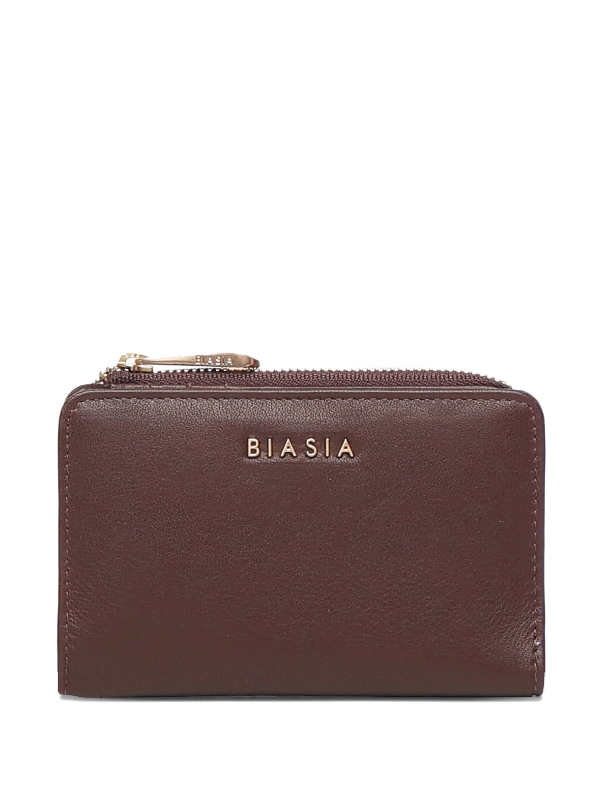 

Кошелек с логотипом Biasia, коричневый
