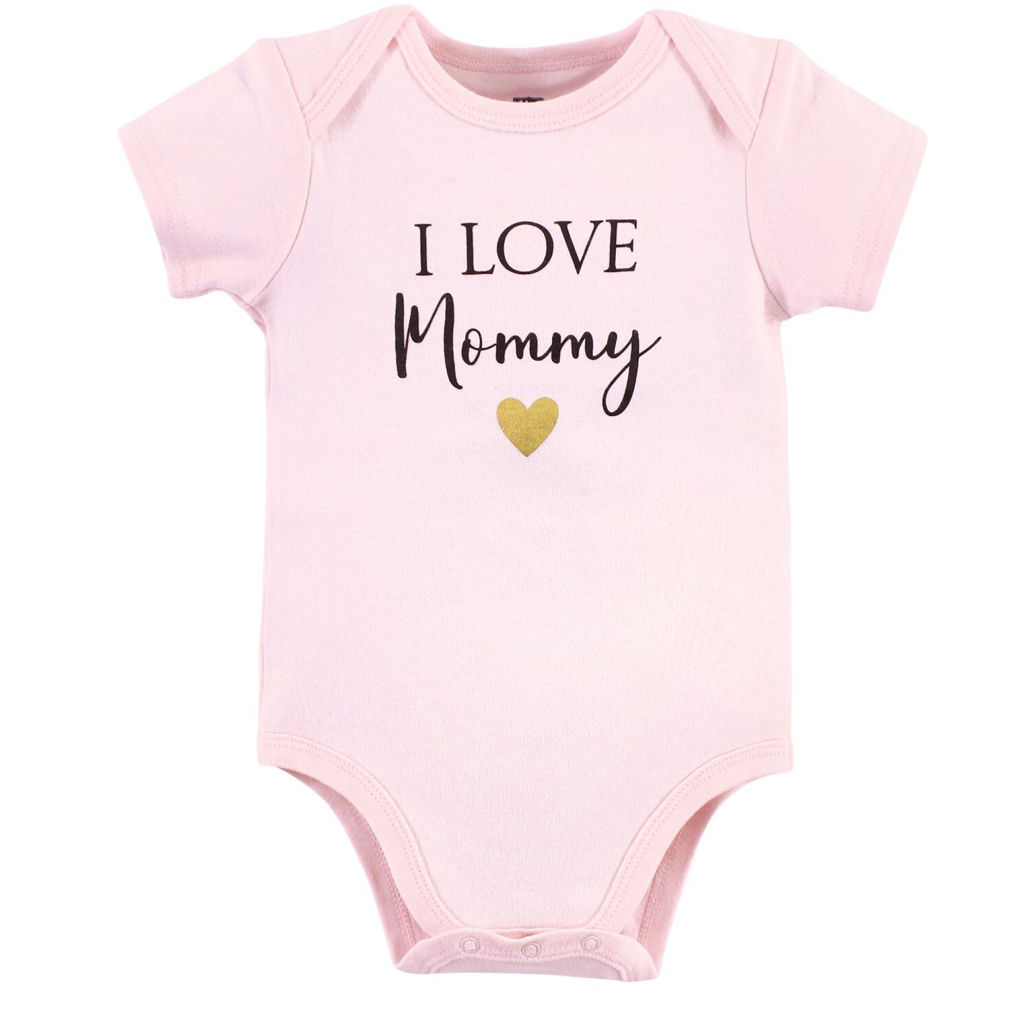 Хлопковые боди для маленьких девочек Hudson, 3 шт., Girl Mommy Hudson Baby — фото 3