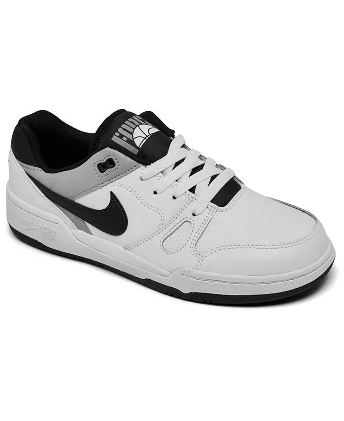 

Повседневные кроссовки Big Kid's Full Force Low от Finish Line Nike, белый