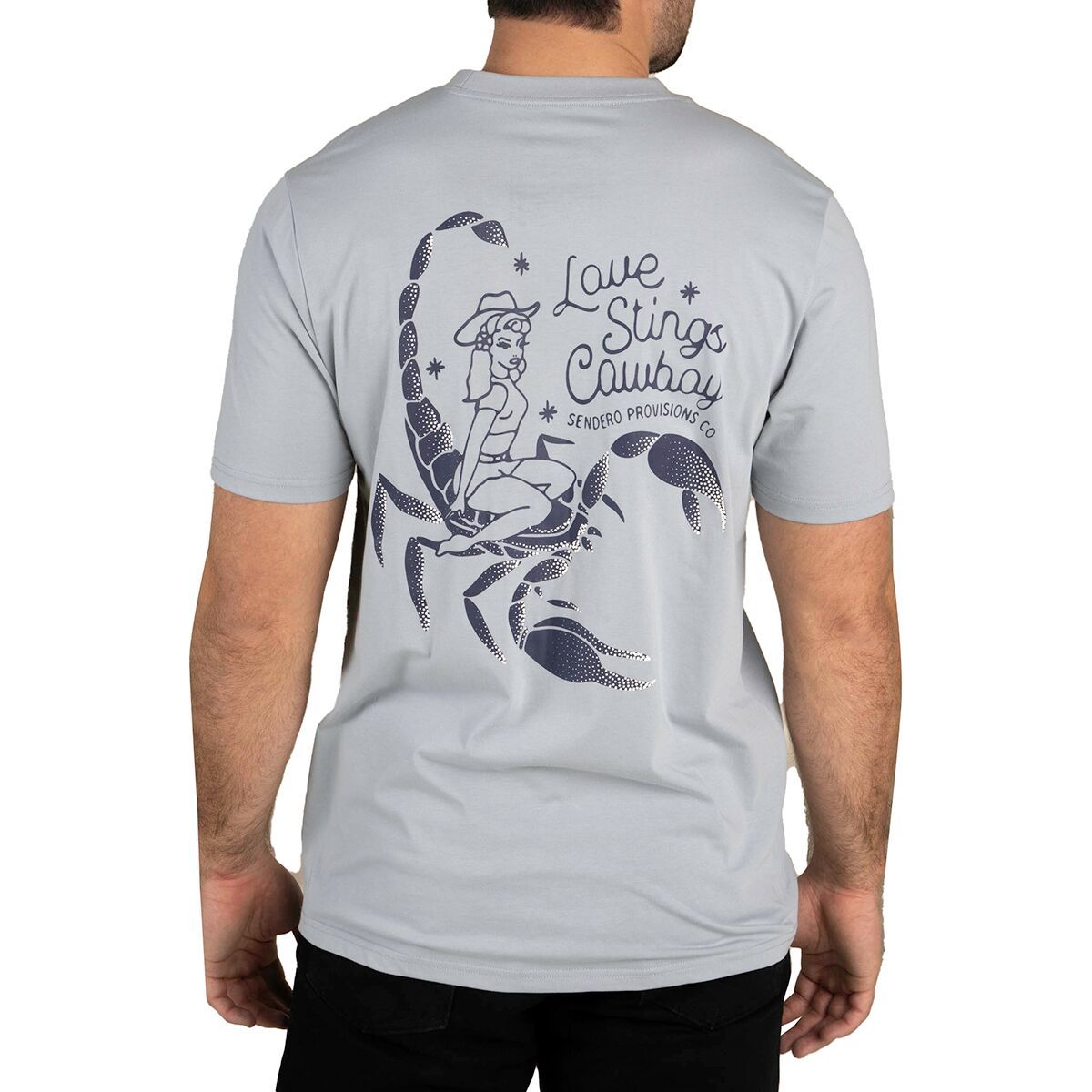 

Футболка Love stings Sendero Provisions Co., голубой