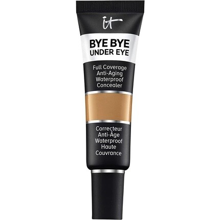 

Bye Bye Under Eye Антивозрастной водонепроницаемый консилер с полным покрытием 34,5 насыщенного золотого цвета, It Cosmetics