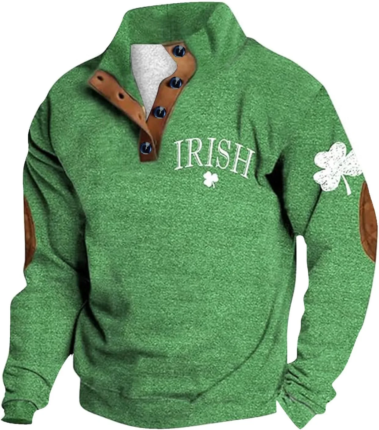 

Мужская толстовка без капюшона SAN Pa Print с длинным рукавом