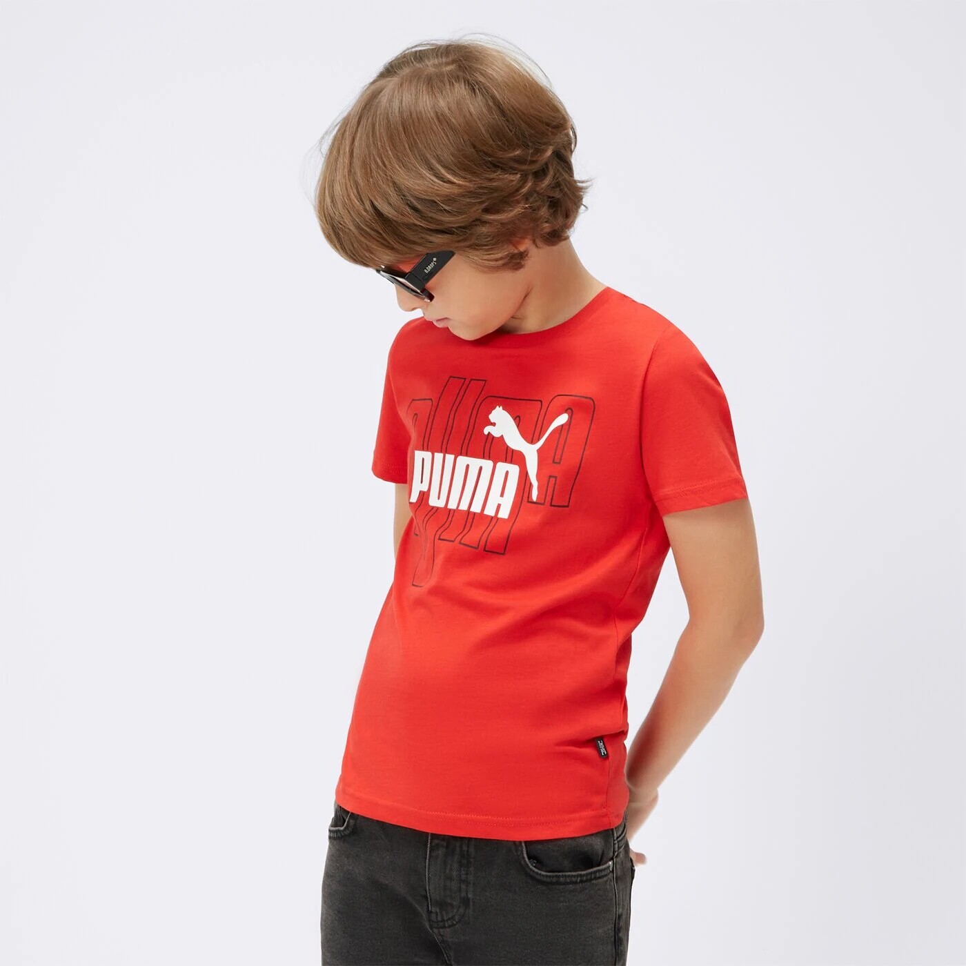 

Футболка Puma с графикой, красный