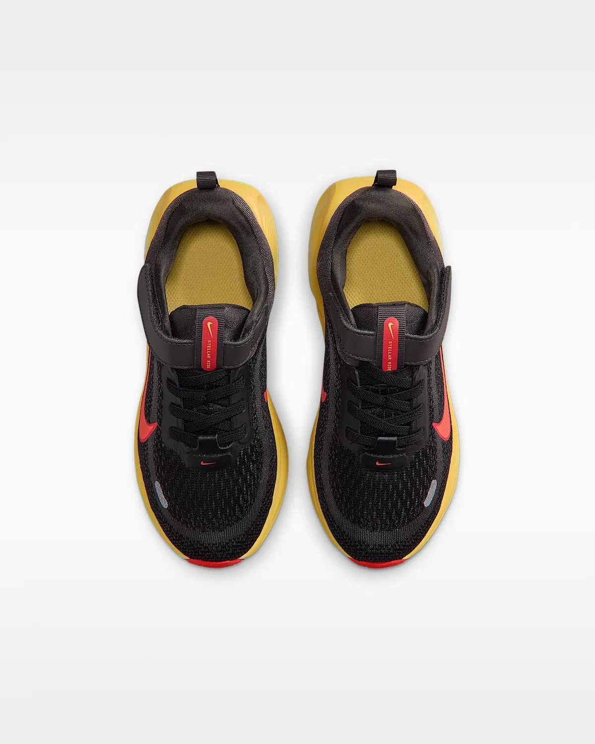 Детские кроссовки Nike Stellar Ride, Black/Medium Ash/Light Crimson/Bright Crimson — фото 4