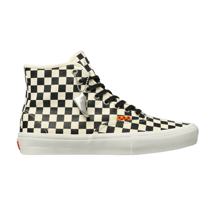 

Кеды Vans Andrew Allen x Skate Authentic High 'Checkerboard', кремовый