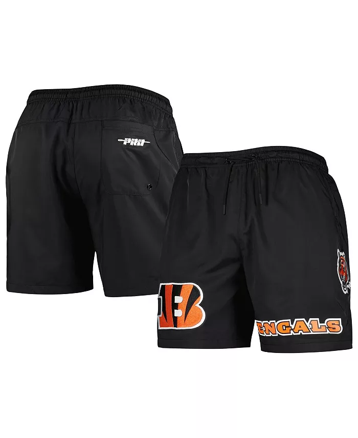 

Мужские черные шорты Cincinnati Bengals в клетку Pro Standard