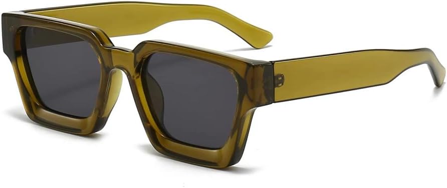 

Ретро-классические солнцезащитные очки для женщин и мужчин, модные винтажные солнцезащитные очки в современной женской и мужской оправе, защита от ультрафиолета UV400 KTUCN, Olive Grey