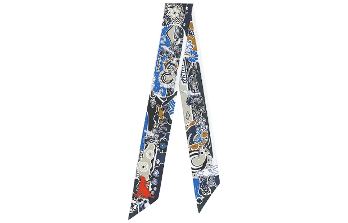 

Бингата Стикер Твилли Маленький Шелковый Платок HERMES, Мультиколор