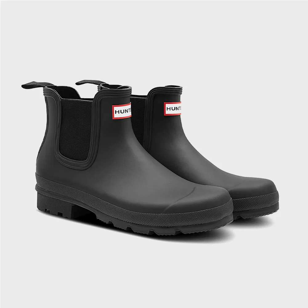 Мужские челси Hunter Original, чёрные