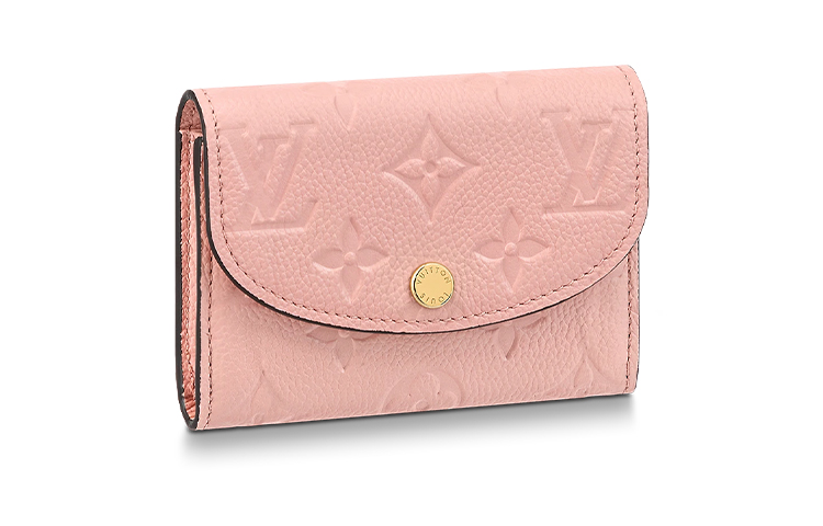 

LOUIS VUITTON Кошелек Rosalie Soft Grain Cow Leather, женский Pink