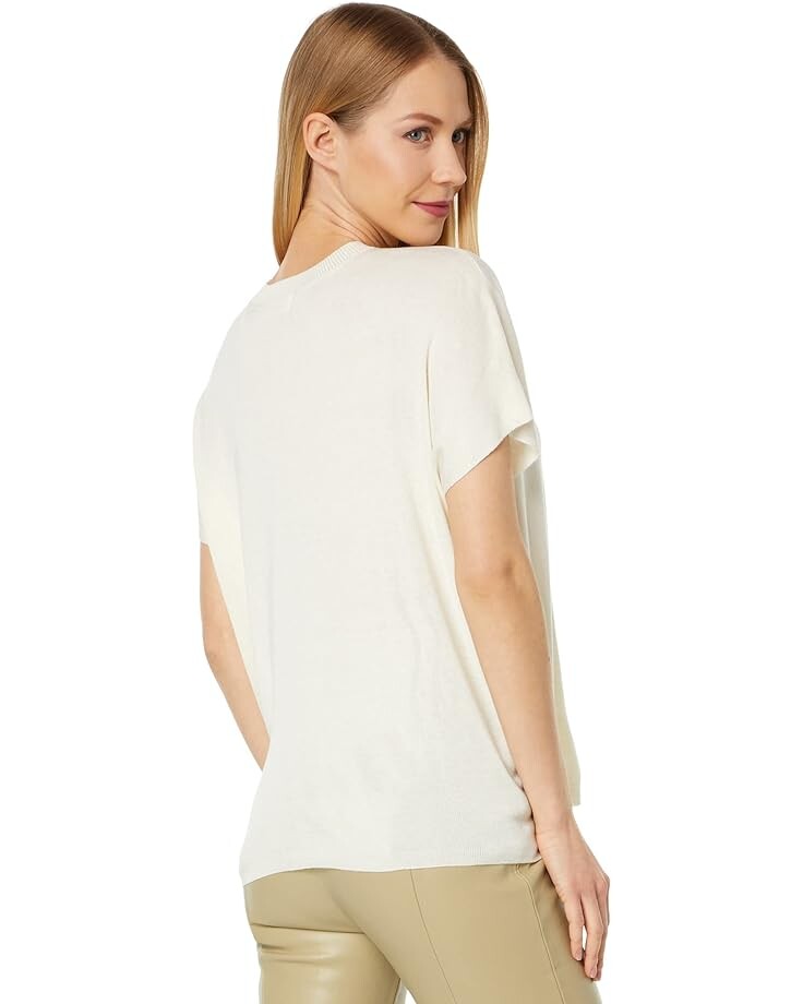 

Свитер Calvin Klein Sleeveless Crew Neck Sweater, экрю