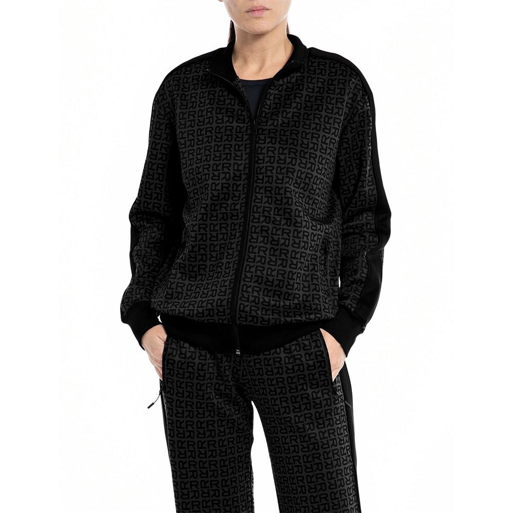 

Толстовка Replay W3713B.000.74016 Full Zip, черный