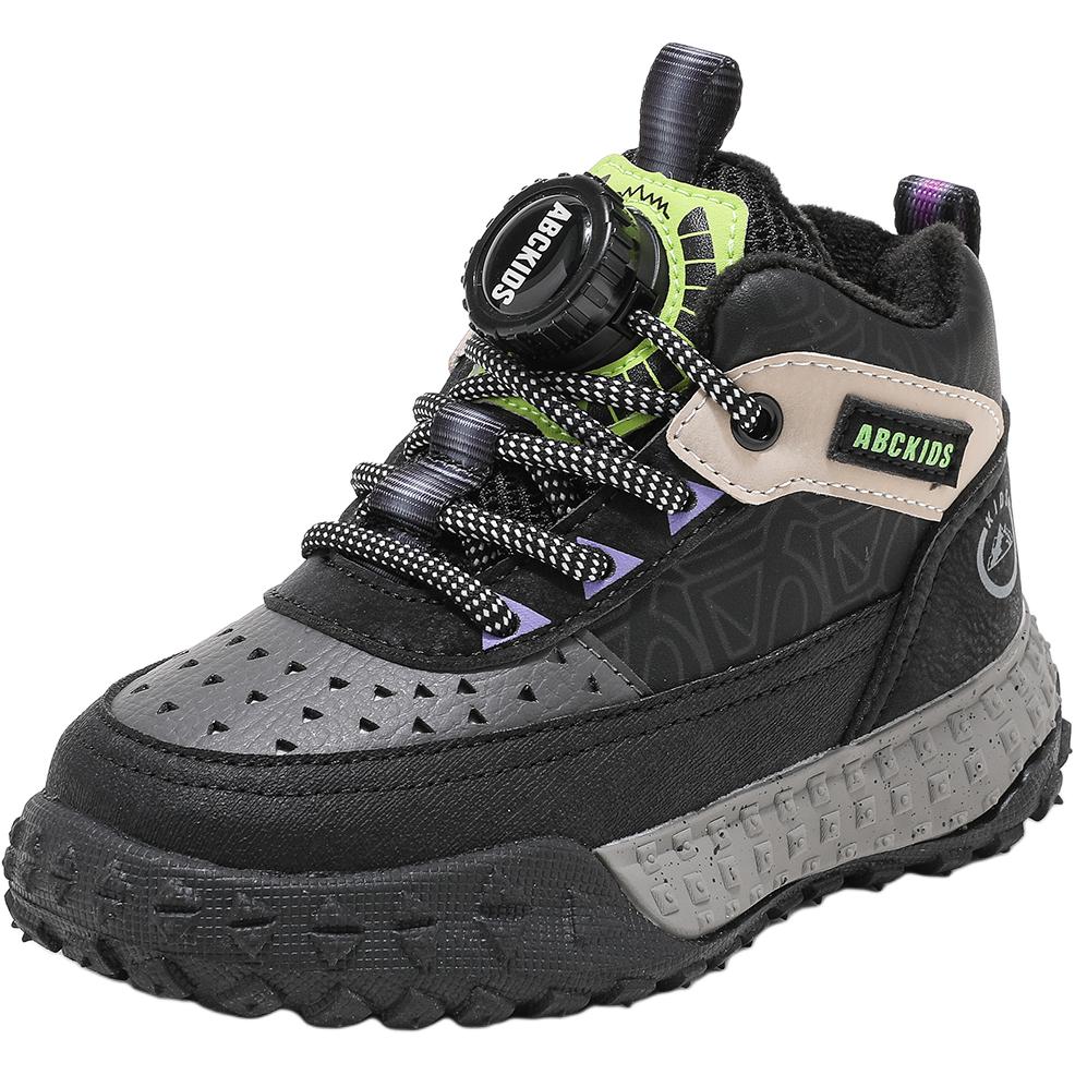 

Детская повседневная обувь для детей ABC KIDS, черный/серый/зеленый