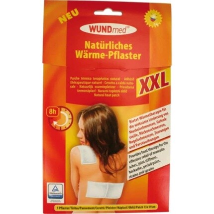 

Тепловые патчи Xxl согревают до 8 часов, 19X13 см, Wundmed
