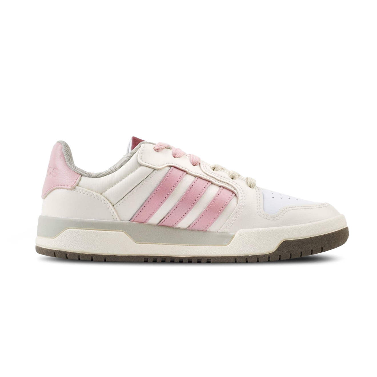 Adidas Neo Кроссовки для скейтбординга Entrap Powder Claw Adventure с противоскользящей и износостойкой подошвой, низкие, унисекс, белый и розовые — фото 3