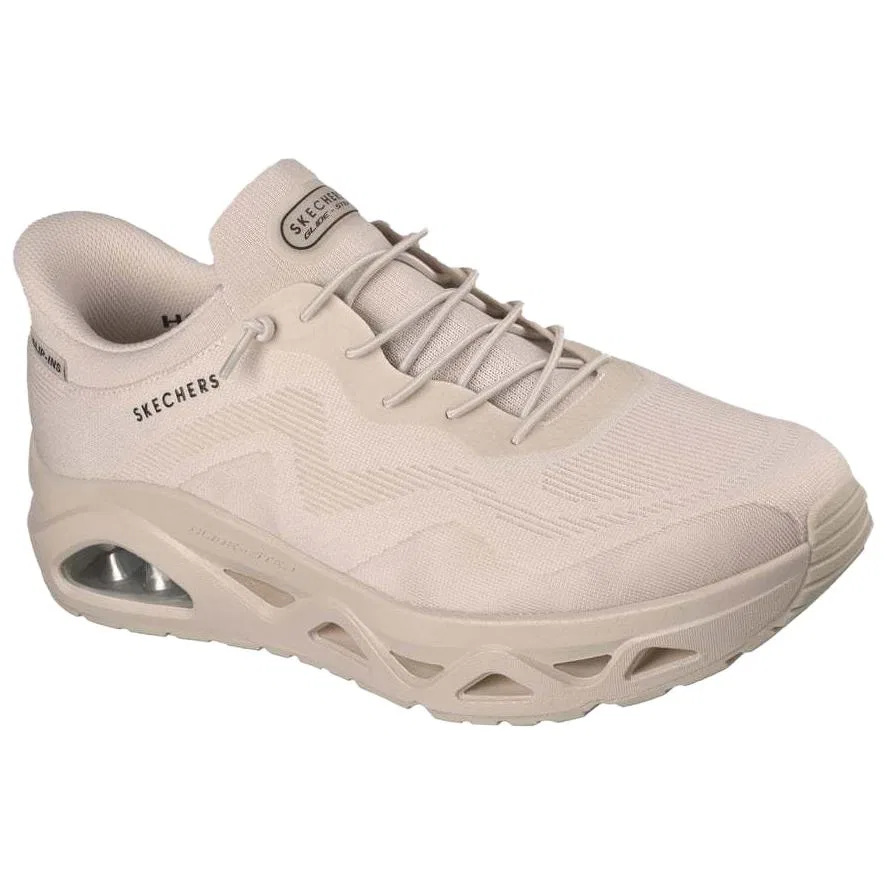 Кроссовки повседневные дышащие Skechers бежевые — фото 4