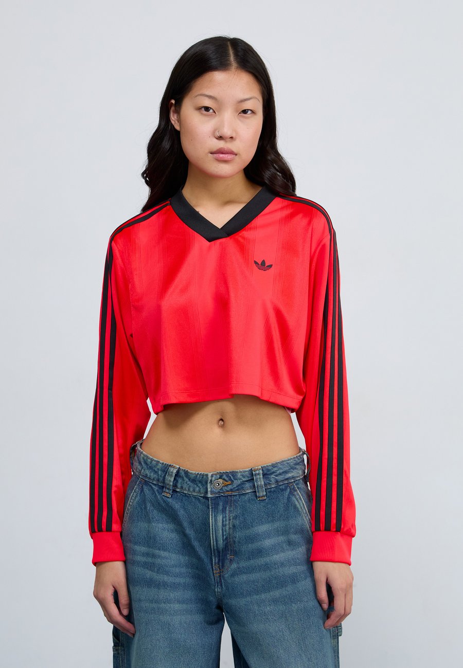 

Топ Adidas Originals Long sleeved top, Lucid Red/Black/Red