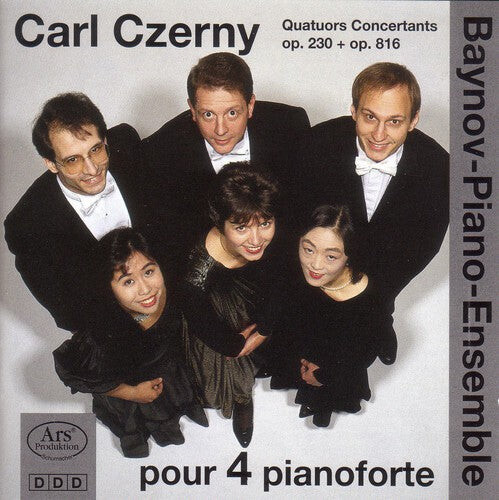 

CD диск Czerny / Baynov: Carl Czerny Quatuors Concertants Op 230 & Op 816