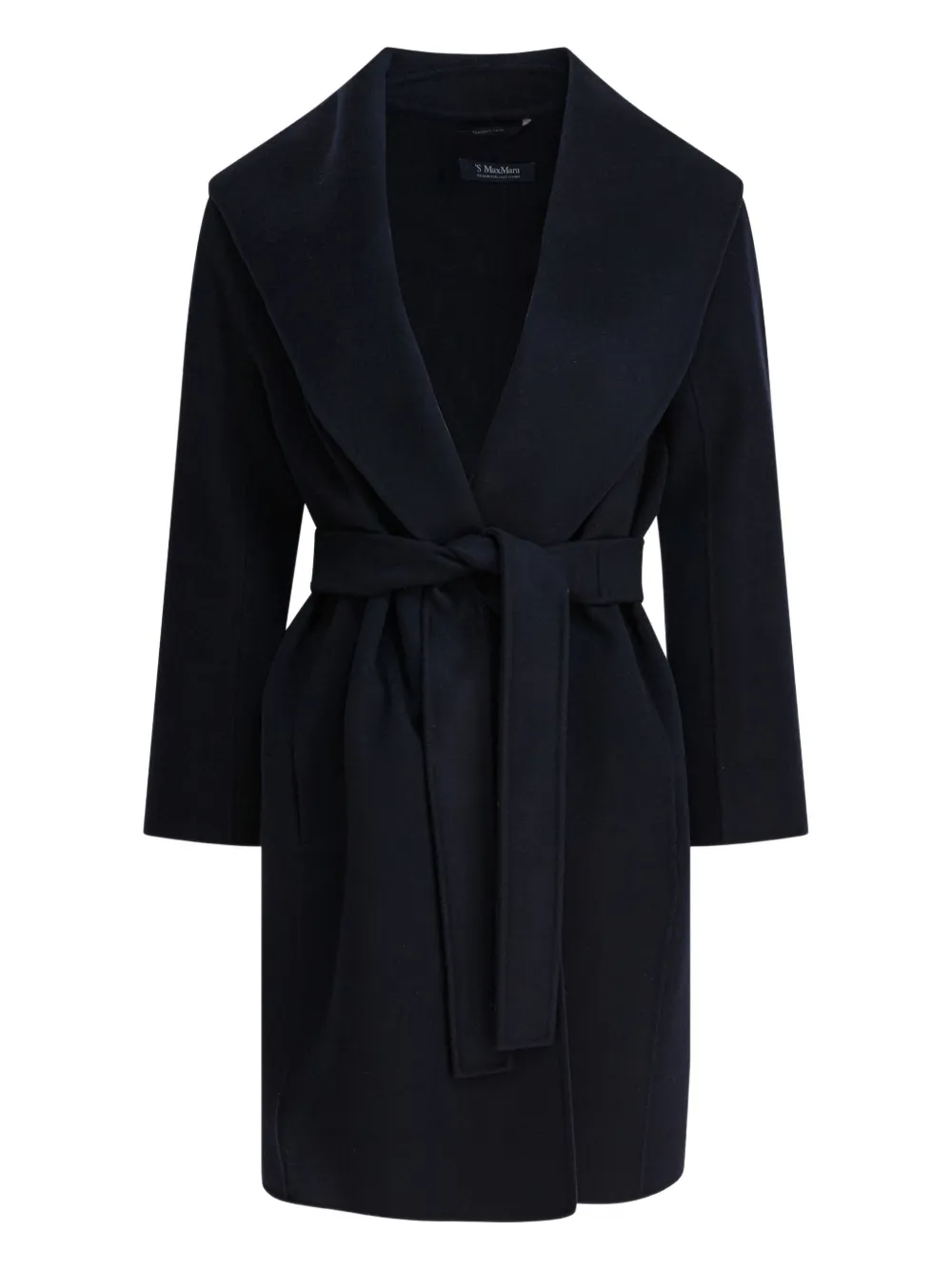 

Шерстяное пальто Messi 'S Max Mara, синий