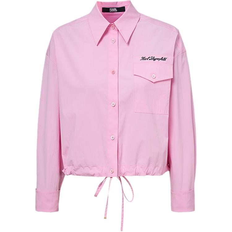 

Рубашка KARL LAGERFELD FW25 женская KARL LAGERFELD / Karl Lagerfeld Jeans, розовый