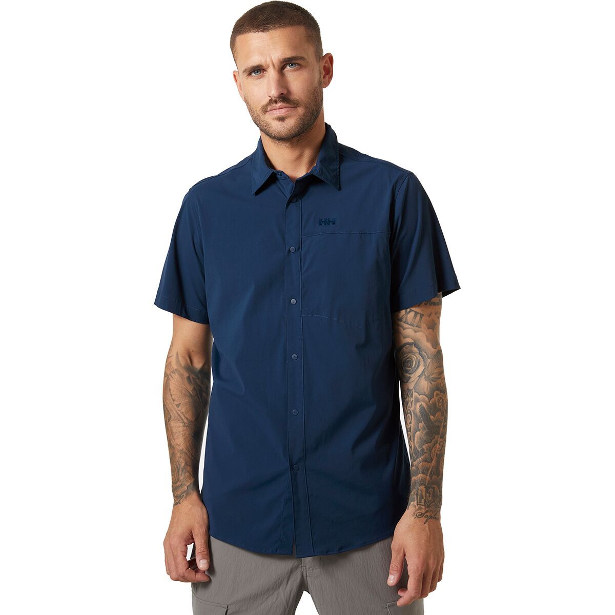 

Тиффайно солян рубашка с коротким рукавом Helly Hansen, цвет ocean