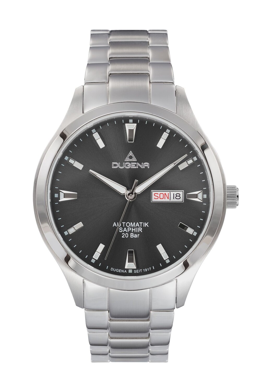 

Мужские часы 4460981 DUGENA, серебро