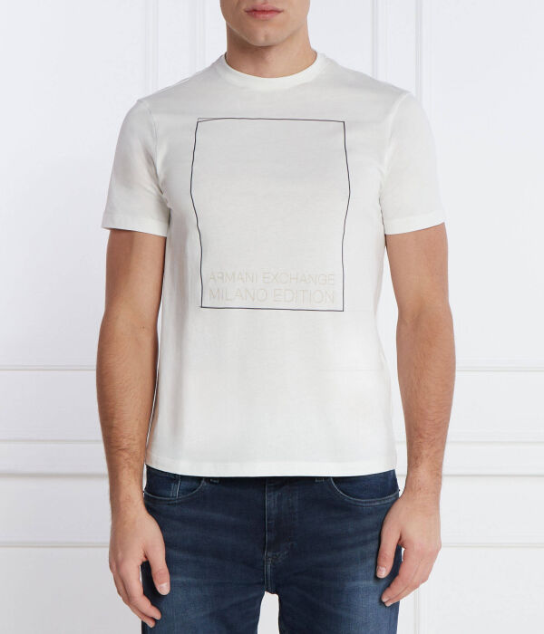

Футболки Regular fit Armani Exchange, белый