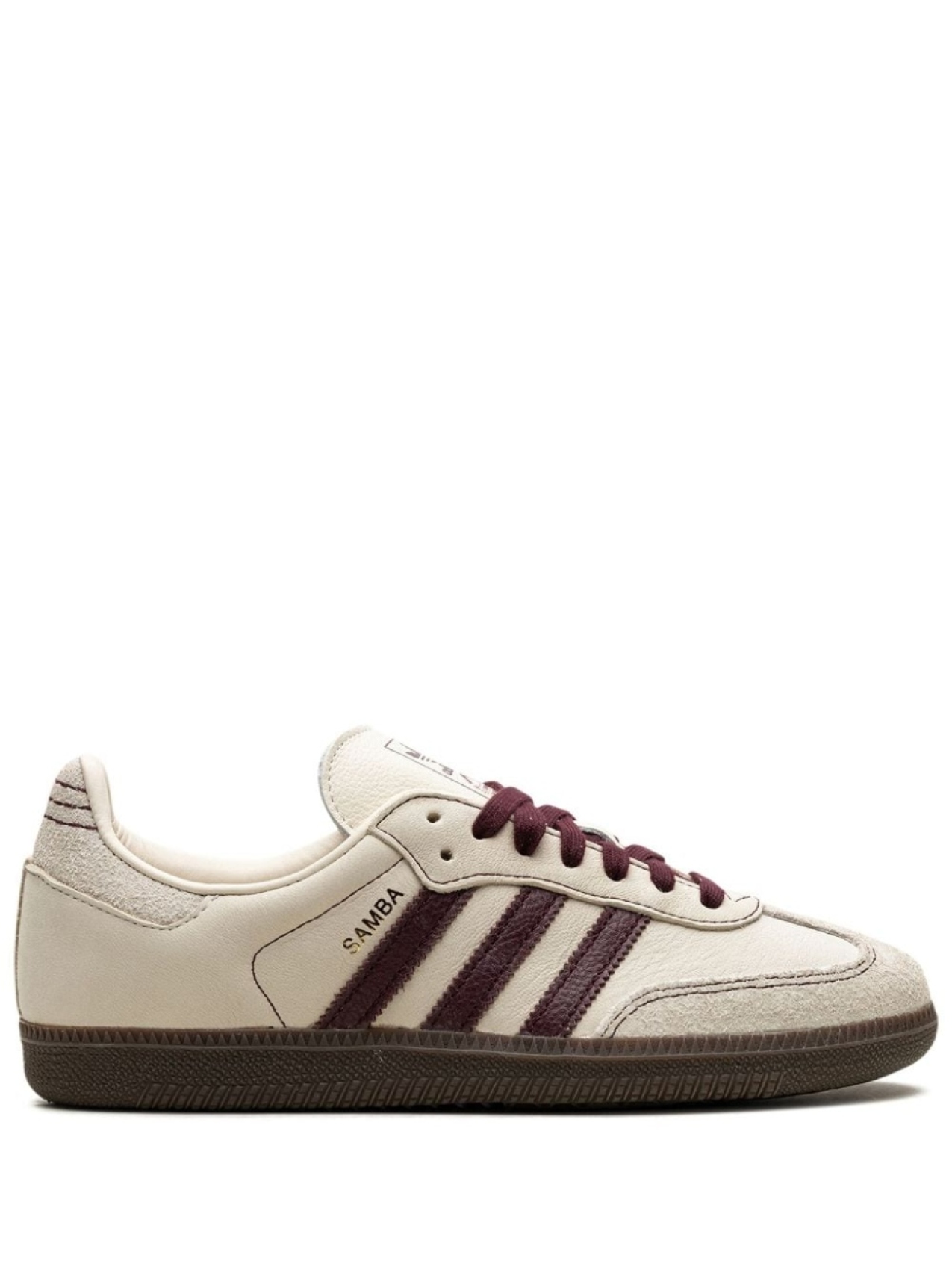 

Adidas кроссовки adidas Samba OG "Wonder White/Maroon", нейтральный цвет