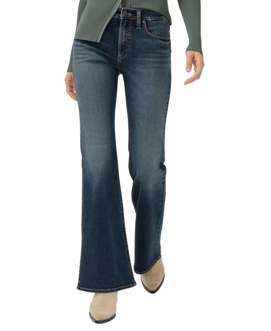 

Самые востребованные женские джинсы средней посадки с расклешенными штанинами Silver Jeans Co, Cheyenne