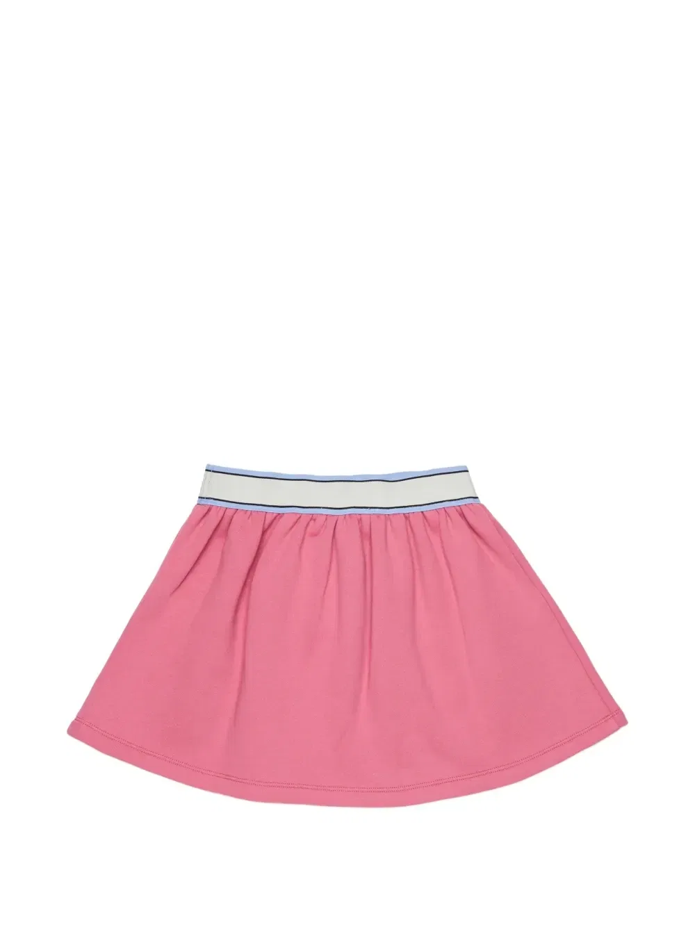 Юбка со сборками и поясом с логотипом Marni Kids, розовый — фото 2