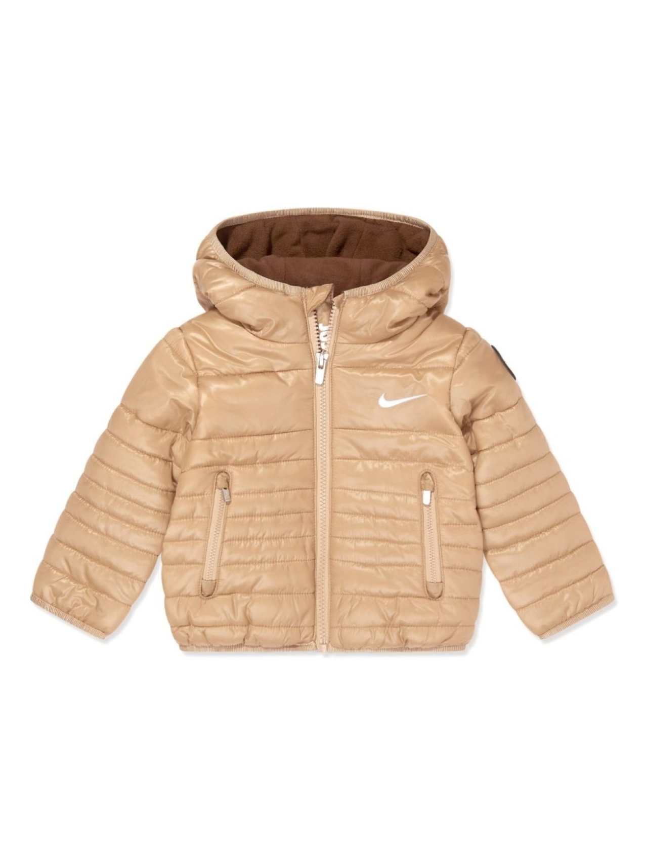 

Детская куртка с капюшоном Nike Kids, нейтральный цвет