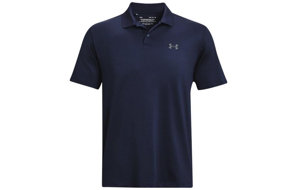 

Рубашка поло мужская темно-синяя Under Armour, темно-синий