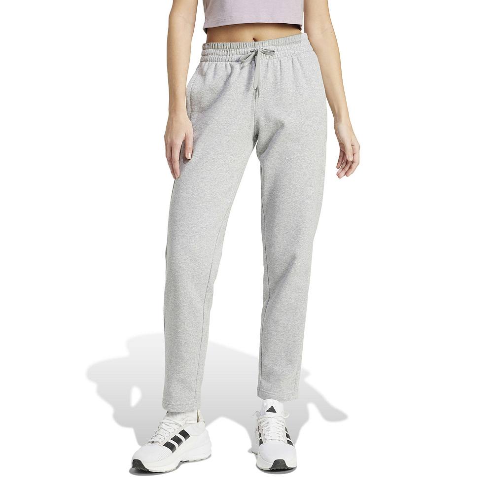 Женские удобные брюки с открытым низом adidas Essentials Small Logo Feel Adidas, цвет Medium Gray Heather