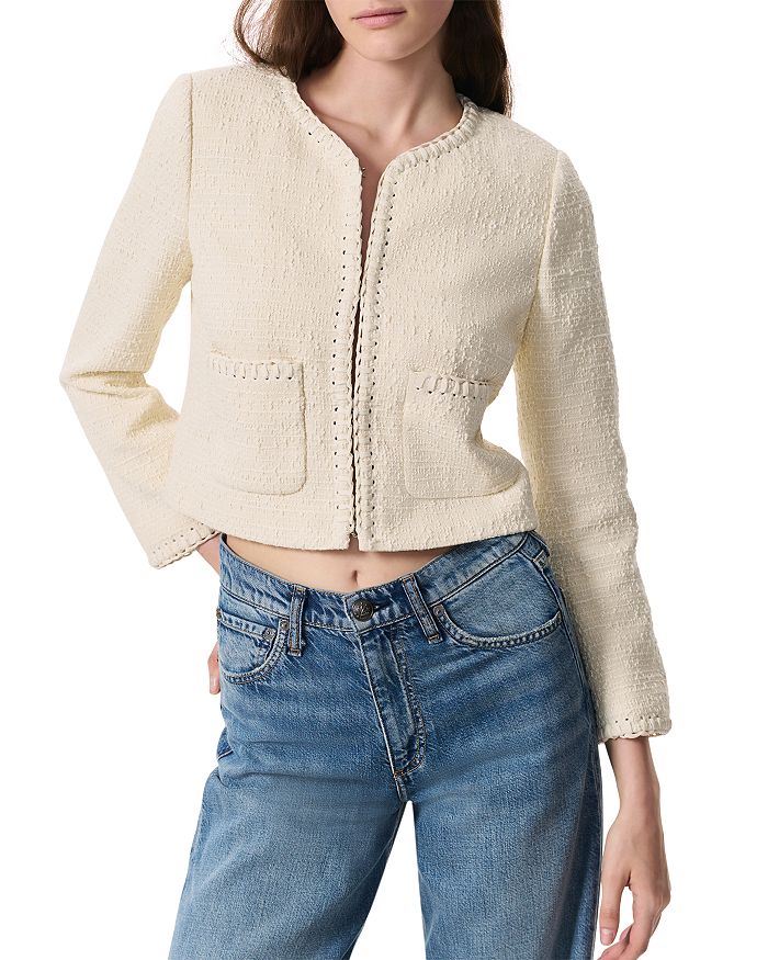 

Жакет Cheyenne из твида rag & bone, белый