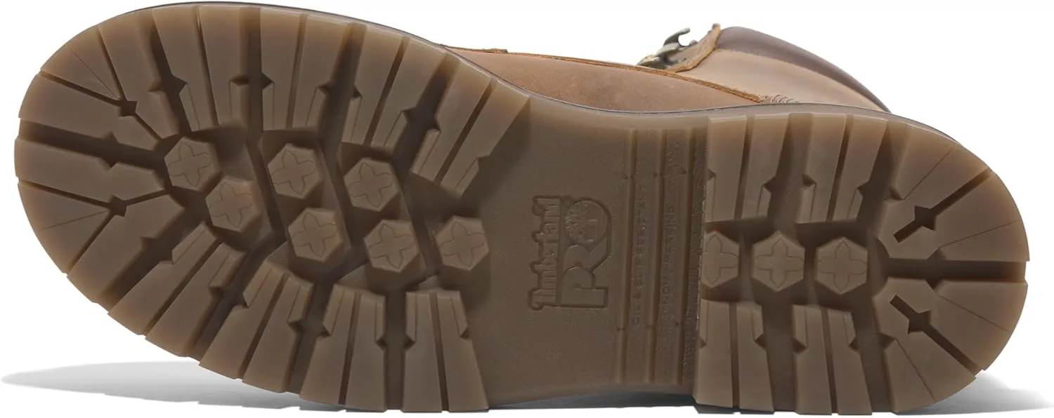 Мужские рабочие ботинки Timberland PRO Whitman с композитным носком и водонепроницаемой защитой, 8 дюймов, коричневый — фото 3