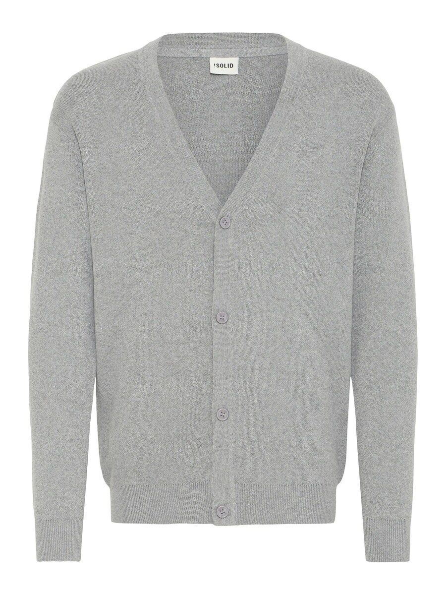 

Вязаный кардиган !Solid Finto, mottled grey